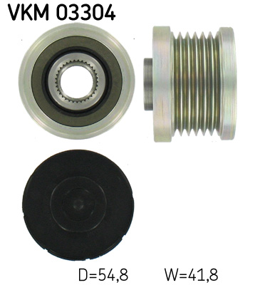 SKF Generátor szabadonfutó VKM03304_SKF